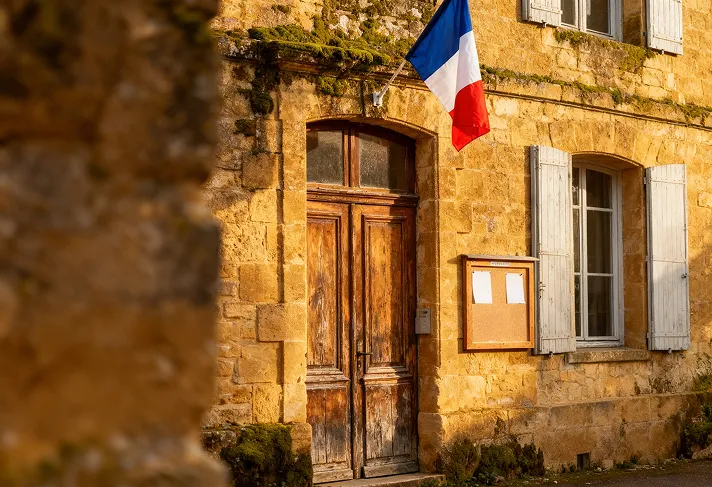 Mairie acceptant le dépôt d'une DAACT en fin de chantier